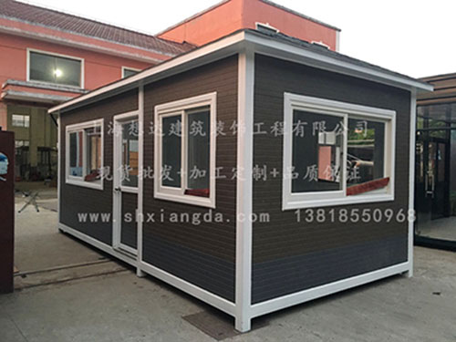 金屬雕花板崗亭011 金屬雕花板崗亭011