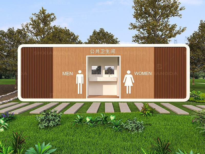蘋(píng)果艙衛(wèi)生間公共廁所可移動(dòng)戶外景區(qū)成品房