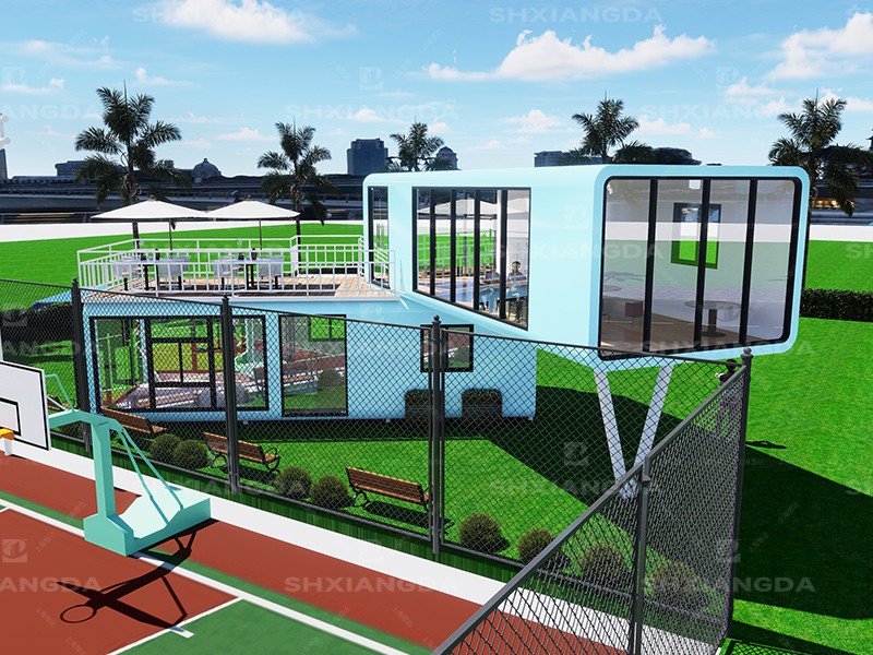 蘋果艙可移動休息室籃球場體育廣場戶外成品服務(wù)站 蘋果艙可移動休息室籃球場體育廣場戶外成品服務(wù)站